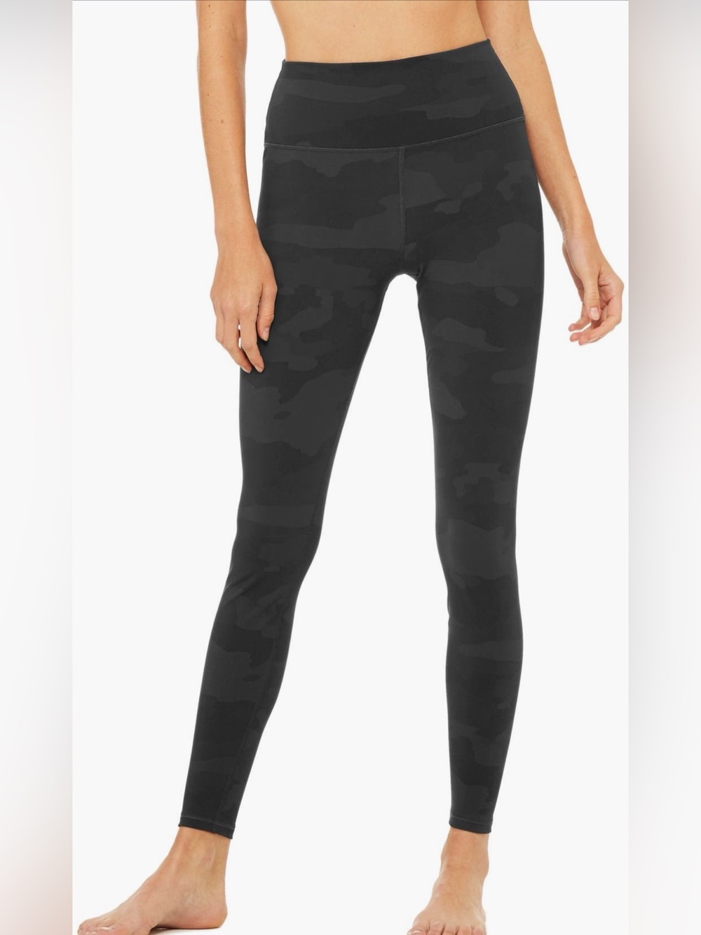 Alo Vapor High Waist Leggings Hunter Camouflage Size Medium